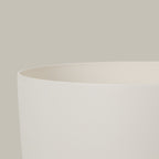Elho Curved Plant Pot in White