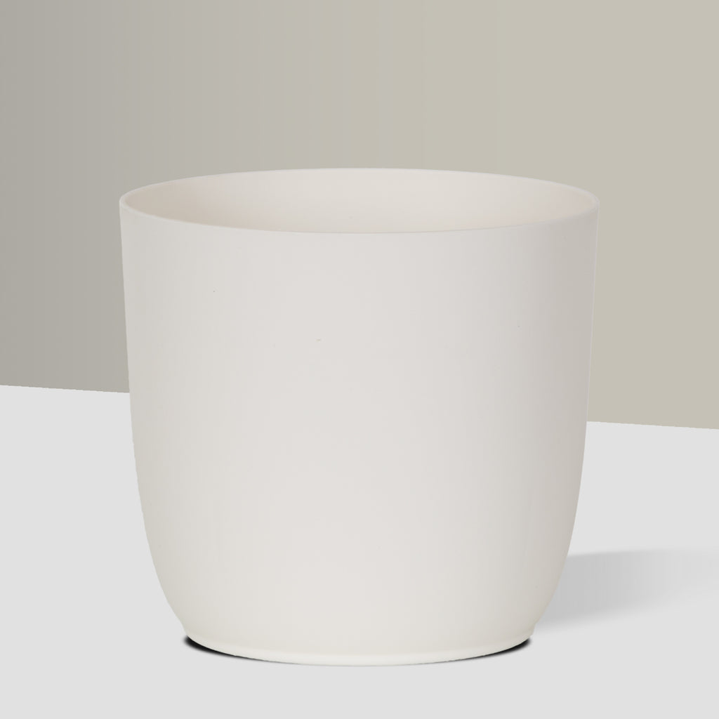 Flow Plant Pot in White
