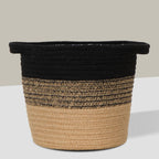 Striped Basket Planter